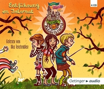 Club der Heldinnen - Entführung im Internat, 4 Audio-CDs