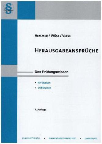 Herausgabeansprüche