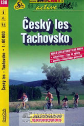 Český les Tachovsko 1:60 000