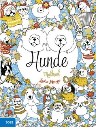 Hunde-Malbuch