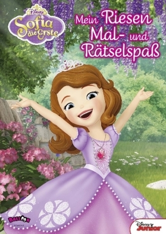 Sofia die Erste - Mein Riesen Mal- und Rätselspaß