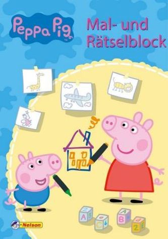 Peppa Pig: Mal- und Rätselblock