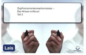 Zupfinstrumentenmachermeister - Das Wissen in Kürze - 3. Prüfungsteil
