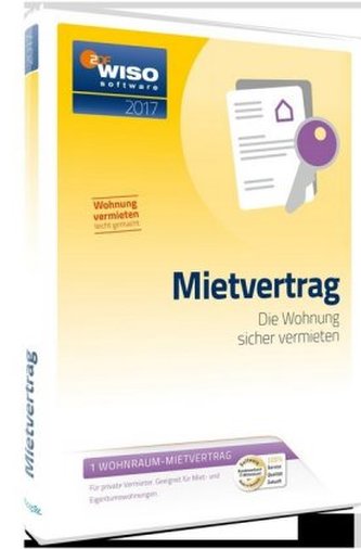 WISO Mietvertrag 2017, CD-ROM WISO Mietvertrag 2017, CD-ROM