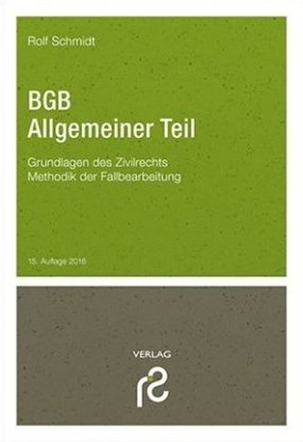 BGB Allgemeiner Teil