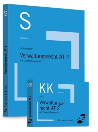 Skript Verwaltungsrecht AT 2, m. Karteikarten Verwaltungsrecht AT 2