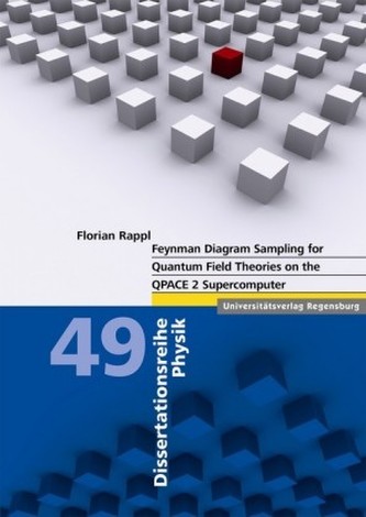 Feynman Diagram Sampling for Quantum Field Theories on the QPACE 2 Supercomputer