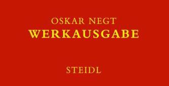 Oskar Negt Werkausgabe, 19 Bde.
