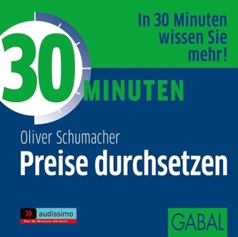 30 Minuten Preise durchsetzen, Audio-CD