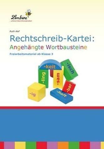 Rechtschreib-Kartei: Angehängte Wortbausteine, 1 CD-ROM