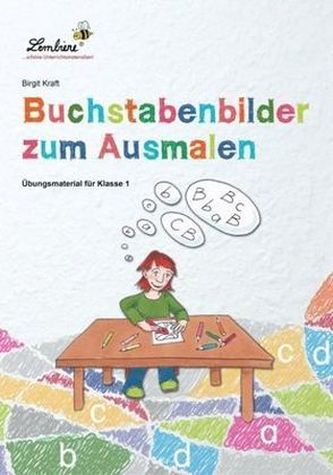 Buchstabenbilder zum Ausmalen, 1 CD-ROM