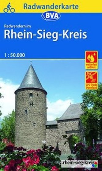 BVA Radwanderkarte Radwandern im Rhein-Sieg-Kreis