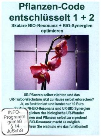 Pflanzen-Code entschlüsselt 1+2, DVD Pflanzen-Code entschlüsselt 1+2, DVD