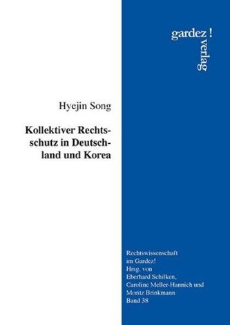 Kollektiver Rechtsschutz in Deutschland und Korea