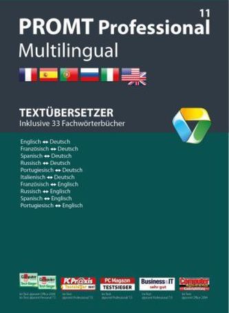 PROMT Professional 11 Multilingual, 1 DVD-ROM