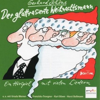 Der glattrasierte Weihnachtsmann, Audio-CD