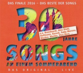 30 Jahre Songs an einem Sommerabend, 2 Audio-CDs