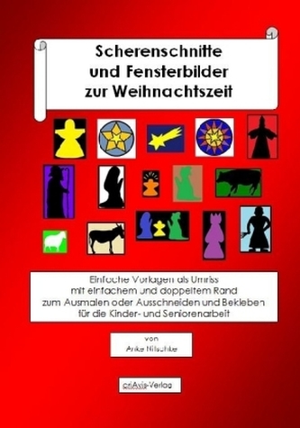 Scherenschnitte und Fensterbilder zur Weihnachtszeit