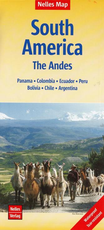Nelles Map Landkarte South America: The Andes
