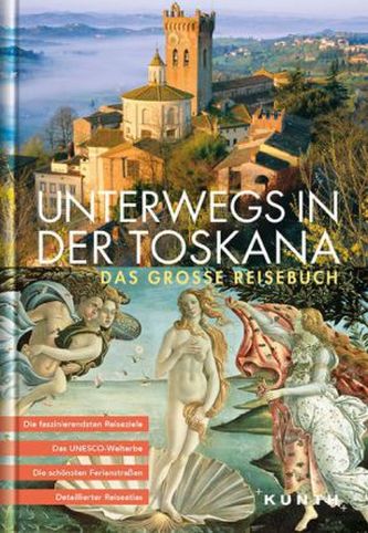 KUNTH Bildband Unterwegs in der Toskana