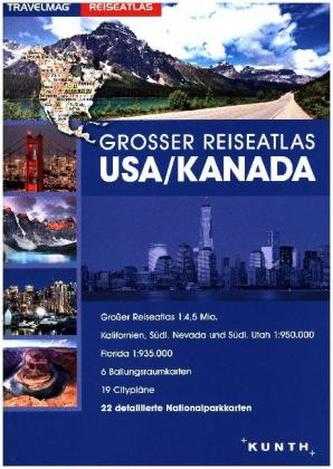 Großer Reiseatlas USA / Kanada