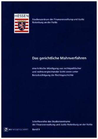 Das gerichtliche Mahnverfahren