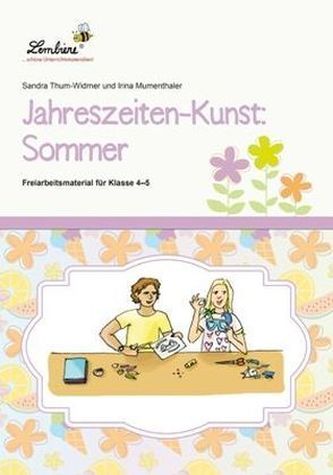 Jahreszeiten-Kunst: Sommer, 1 CD-ROM