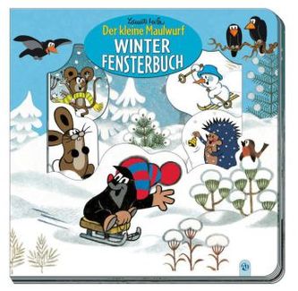 Der kleine Maulwurf - Winter-Fensterbuch