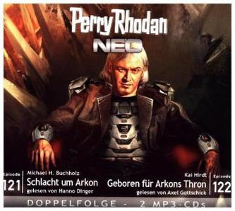 Perry Rhodan NEO - Schlacht um Arkon / Geboren für Arkons Thron, 2 MP3-CDs