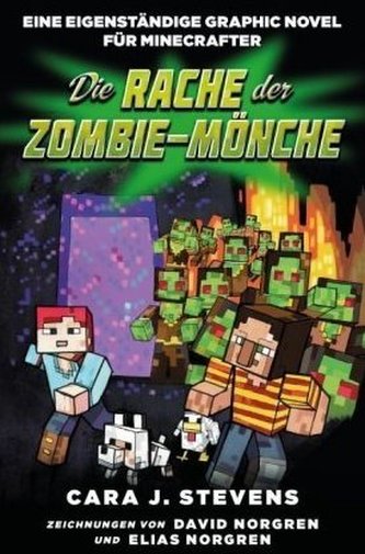 Die Rache der Zombie-Mönche: Graphic Novel für Minecrafter
