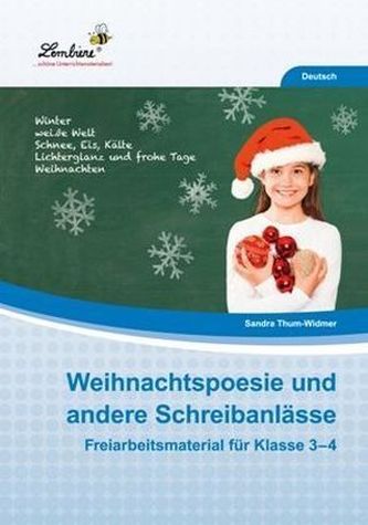 Weihnachtspoesie und andere Schreibanlässe, 1 CD-ROM