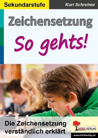 Zeichensetzung - So gehts!