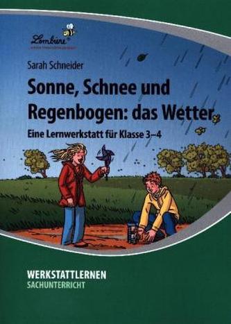 Sonne, Schnee und Regenbogen: das Wetter