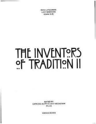 Beca Lipscombe, Lucy Mckenzie The Inventors of Tradition. Vol.2