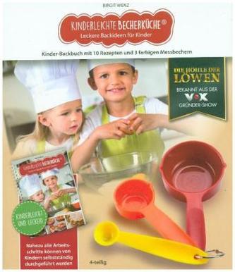 Leckere Backideen für Kinder, m. Messbecher-Set 3-tlg. Leckere Backideen für Kinder, m. Messbecher-Set 3-tlg.