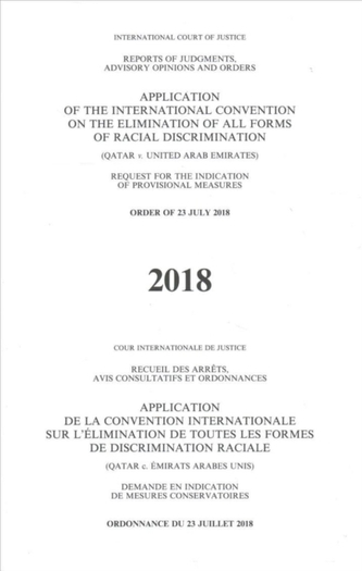 Reports of Judgments, Advisory Opinions and Orders