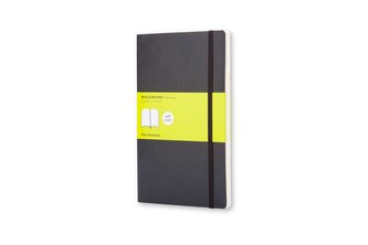 Moleskine soft, Large Size, Plain Notebook