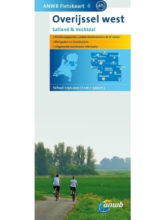 ANWB Fietskaart Overijssel west