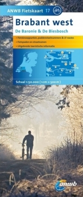 ANWB Fietskaart Brabant west