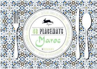48 Placemats Maroc, Tischsets