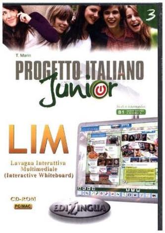 Progetto italiano Junior 3 software per la lavagna interattiva (software for whiteboard)