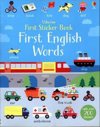 First Sticker Book First English Words