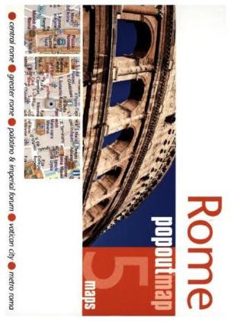 Rome PopOut Map, 2 maps