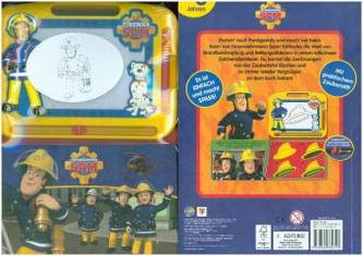Feuerwehrmann Sam, Spielbuch + Zaubertafel zum Schreiben