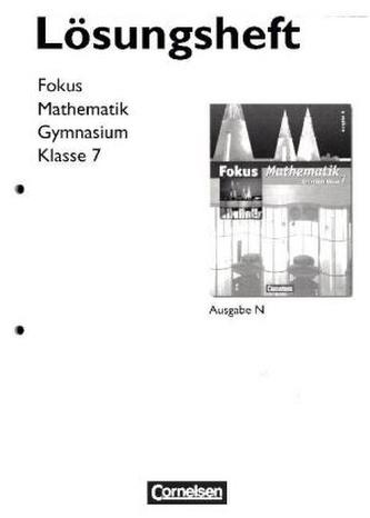 7. Schuljahr, Lösungen zum Schülerbuch