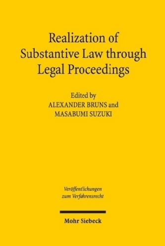 Realization of Substantive Law through Legal Proceedings