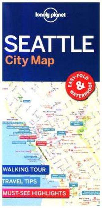Lonely Planet Seattle City Map