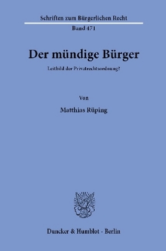 Der mündige Bürger.