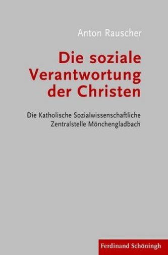 Die soziale Verantwortung der Christen Die soziale Verantwortung der Christen