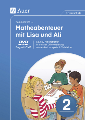 Komm mit ins Matheabenteuer mit Lisa und Ali Kl. 2, DVD-ROM Komm mit ins Matheabenteuer mit Lisa und Ali Kl. 2, DVD-ROM
